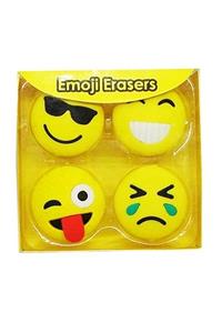 Tk Taros Vintage Label Emojili Silgi 4 Lü Paket