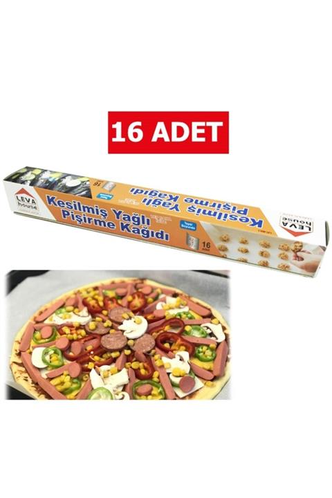 Olgun Home Yağlı Pişirme Kağıdı Kesilmiş 16 Adet