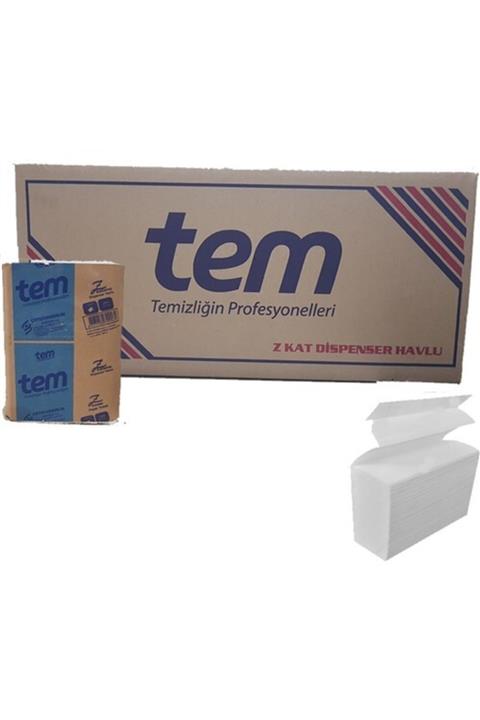 TEM Z Katlama Dispanser Havlu 12'li