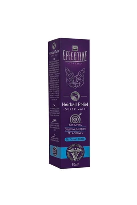 Delibon Effective Kedi Maltı Hairball Relief - Anti Stress 50g