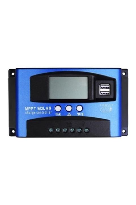 SpySoft 30a Mppt Dijital Solar Kontrol Cihazı 12v-24v Solar Akü Şarj Kontrol Cihazı Regülatörü Garantili