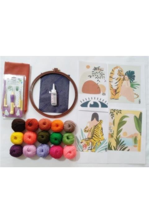 Bade Tasarım Atölyesi Bade Tasarım Bol Malzemeli Punch Başlangıç Seti