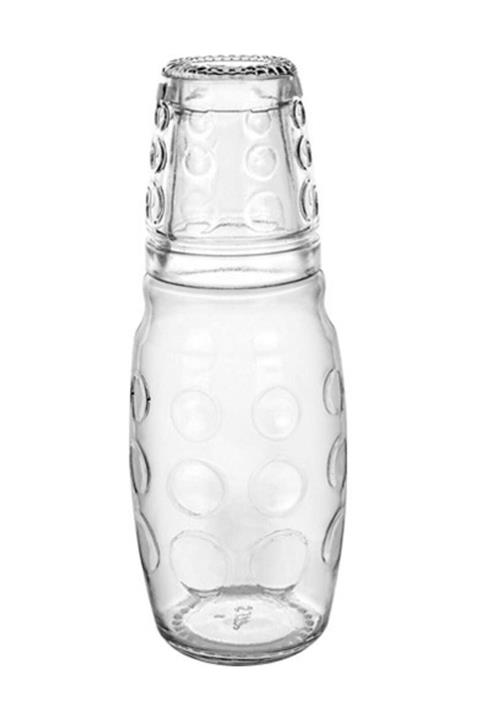 SIGMA GLASS Sarina Dekoratif Puantiye Desenli Başucu Sürahi 1000 cc.