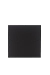 Ege 18x18 cm Siyah 250 gr Lüks Davetiye Zarfı - 50 Adet