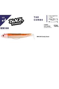 FIIISH Black Minnow Bm200/6 2x+1 Combo Off Shore Silikon Yem Bm1348 Candy Green