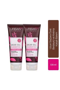 Urban Care Argan Oil & Keratin Saç Bakım Şampuanı 2'li Avantajlı Paket