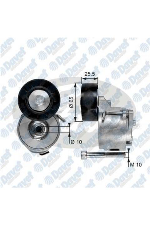GATES Alternator Gergı Rulmanı Kutuklu Bravo Iı Doblo Ducato Lınea Grande Punto Idea S