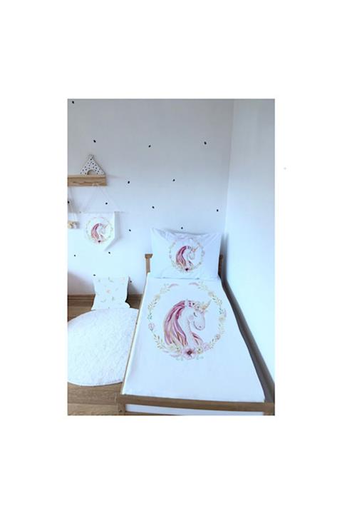 pitipretty Unicorn Dekoratif Yatak Örtüsü Seti
