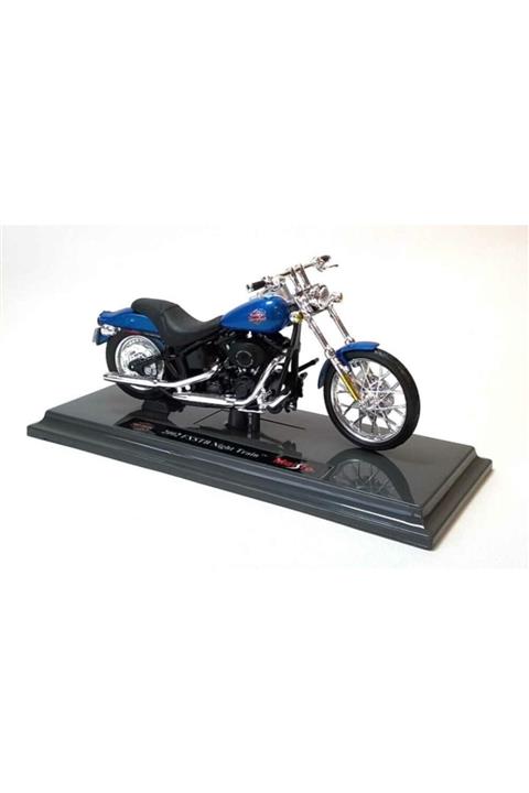 Maisto Harley Davidson 2002 Fxstb Night T. 1:18 Model Motorsiklet