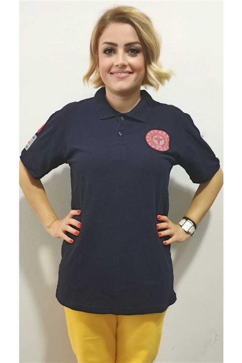 Poyraz Medikal Forma 112 Lakost T-shirt (kısa) Lacivert