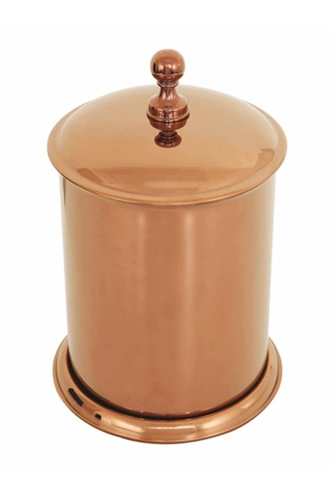 Comfort Ottoman Pvd Rose Pirinç Çöp Kovası 6226