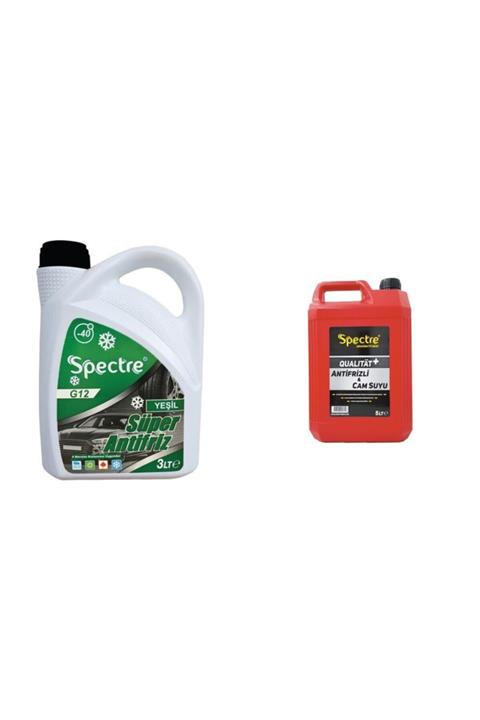 SPECTRE Yesil Antifriz + 5 Litre Cam Suyu