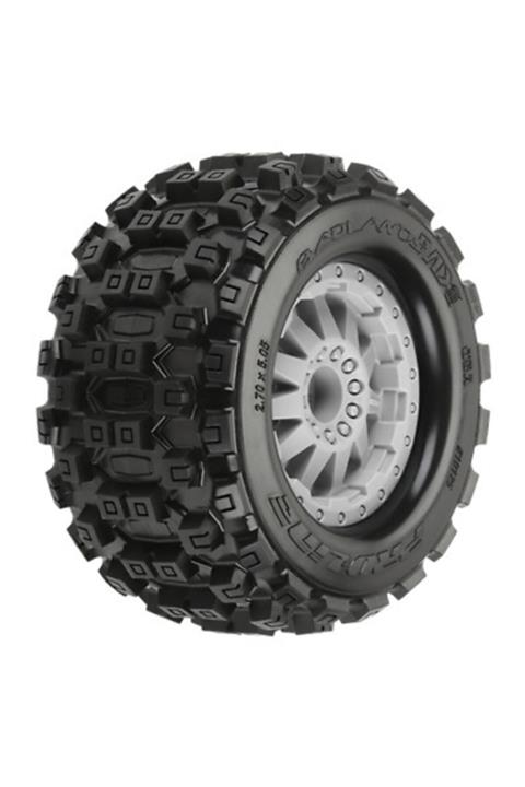 Pro Line Badlands Mx28 2.8  Mtd F-11 Black (2) Elect F/4×4 F/r – Pr10125-14
