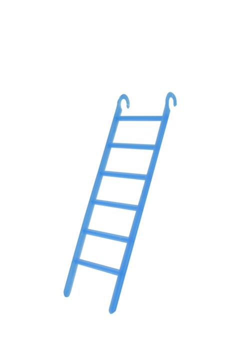 Alfa Muhabbet Kuşu Oyuncağı - Merdiven Mavi