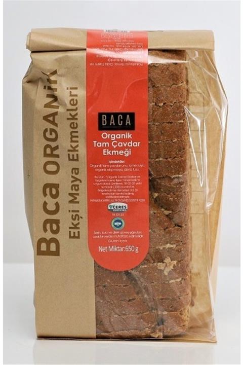 Baca Organik Organik Tam Çavdar Ekmeği 650 Gr