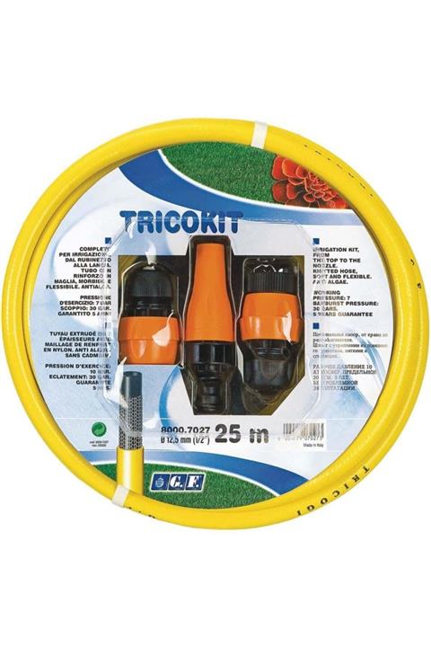 GF Bahçe Sulama Hortum Seti 25 M 1/2\