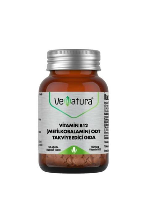 VeNatura Vitamin B12 Metilkobalamin Odt 30 Tablet