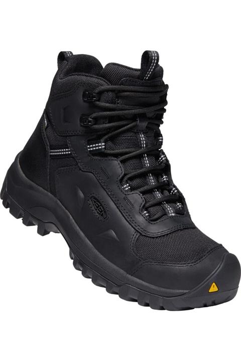 Keen Kadın Siyah Basın Rıdge Mıd Wp Outdoor Ayakkabı