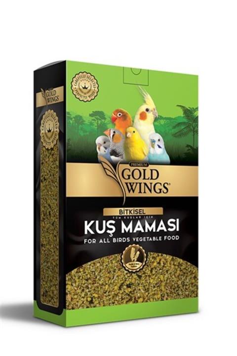 Gold Wings Premium Premium Bitkisel Kuş Maması 1 Kg.