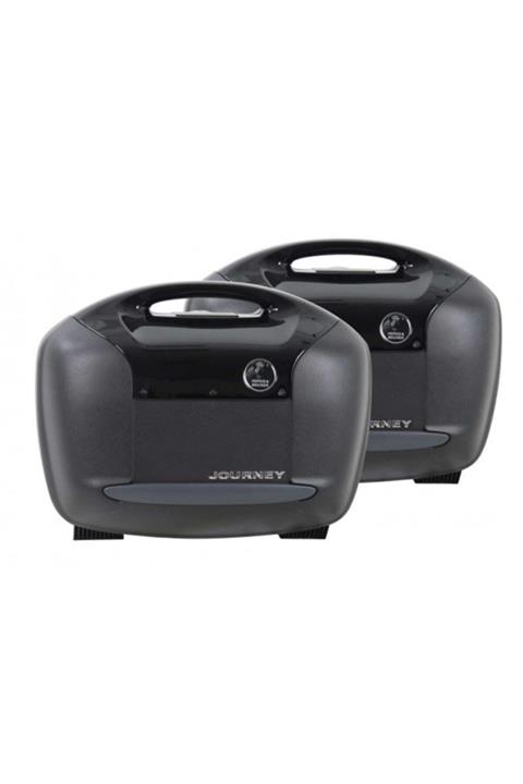 HEPCO BECKER Yan Çanta Journey Tc 42lt Set Siyah