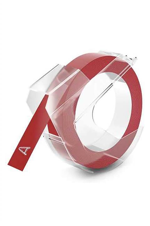 Dymo Kabartma Şerit Kırmızı 9mm