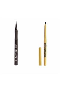 NOTEWARE Siyah Eyeliner Ve Colossal Asansörlü Kalem SET54684645462