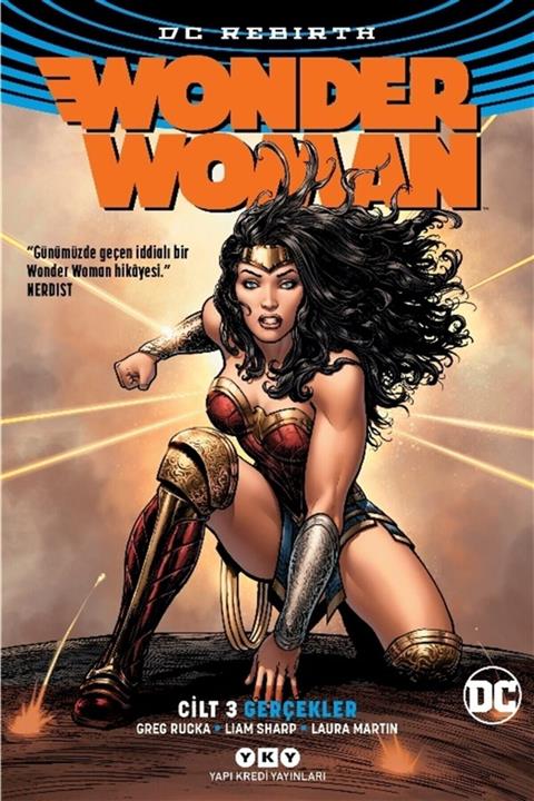 Yapı Kredi Yayınları Wonder Woman Cilt:3 Gerçekler (rebirth) Greg Rucka 9789750848391