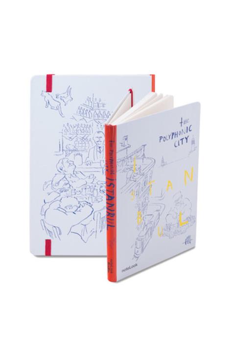 Scrikss Notelook Istanbul A5 Ayakkabı Boyacısı Çizgili Defter