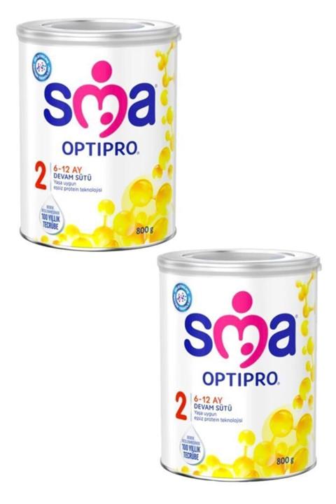 SMA 2 Numara  Optipro Çocuk Devam Sütü 800 gr 2'li