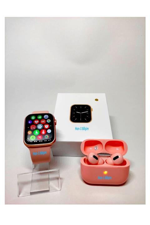 HanS Bilişim Watch 6+ Akıllı Saat Ve Airpods Pro Kulaklık Ikili Kampanya