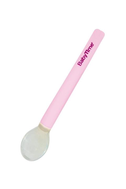 Babytime Bt112 Silikon Kaşık (1li) - Pembe