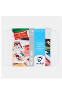 Talens Van Gogh Suluboya 12 3 Set (PLASTİK KUTU)