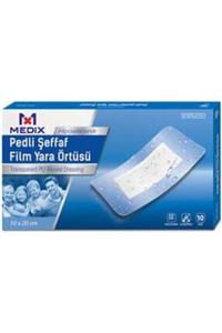 MEDİX Pedli Şeffaf Film Yara Örtüsü 10x20cm