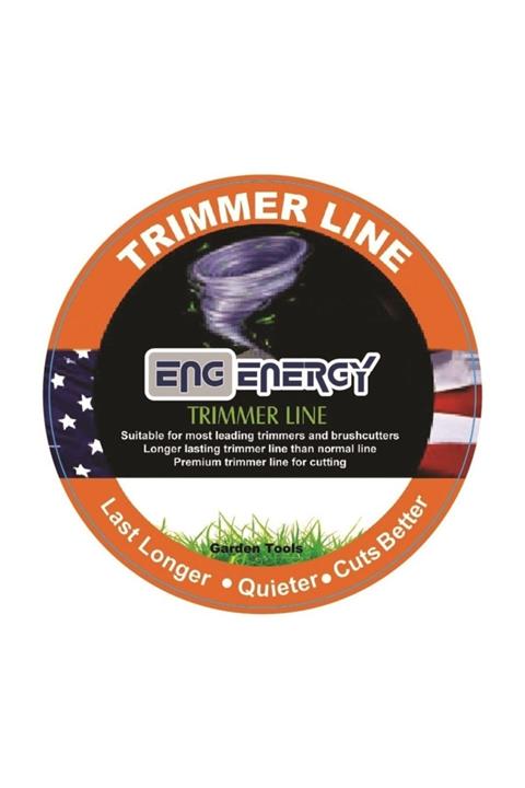 Energy Misina 3.3mm 41 Mt Tırtıklı Siyah Testereli Misine