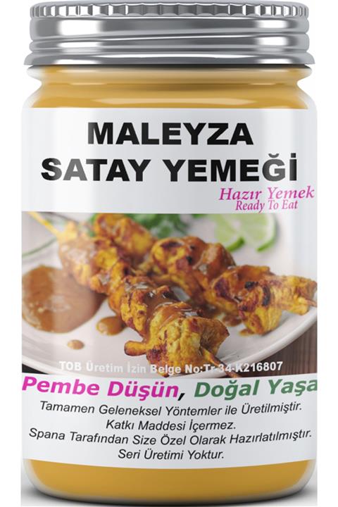 SPANA Maleyza Satay Yemeği Ev Yapımı Katkısız 330gr