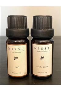 Missi 2li Oud & Amber Çiçeği Buhurdanlık Esansı/yağı