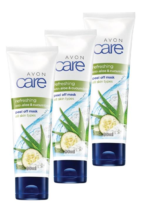 AVON Care Soyulabilen Yüz Maskesi 90 Ml. Üçlü Set