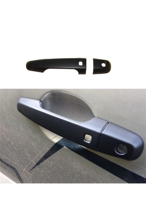 ducki Fiat Fullback 2015 Sonrası Sensörlü Kapı Kolları Siyah