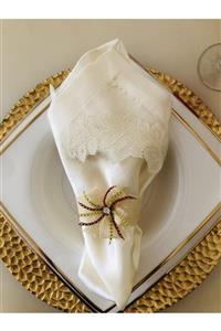 Ladies Deco 6 Lı İğne Oyası Peçete Yüzüğü