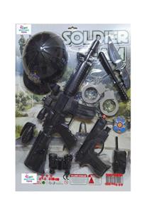 toysandmore Oyuncak 11 Parça Asker Polis Seti