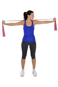 Moves Kırmızı Egzersiz Pilates Bandı 1,5 M