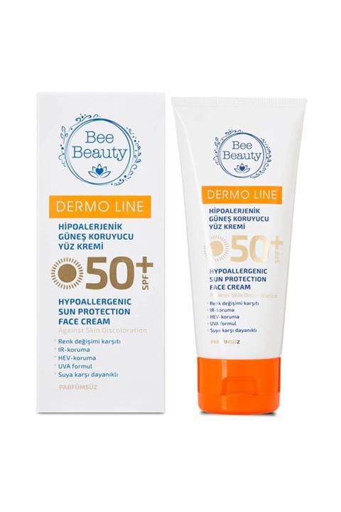Bee Beauty Hipoalerjenik Güneş Koruyucu Yüz Kremi Spf50+ 50 ml