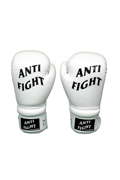 anti fight Beyaz Boks Eldiveni
