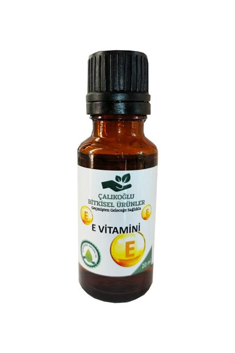Çalıkoğlu Bitkisel Ürünler E Vitamini (siyah Damlalıklı) 20 ml