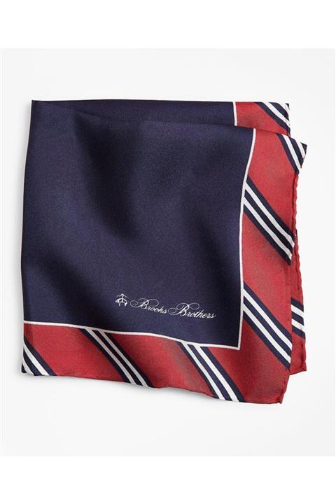 BROOKS BROTHERS Erkek Lacivert Cep Mendili