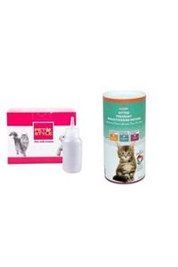 Pet Style Biberon 50 ml + Yavru Kedi Süt Tozu 200 gr