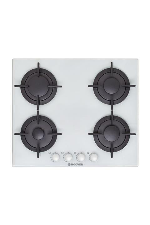 Hoover HVG 64 MW Beyaz Cam Ankastre Ocak