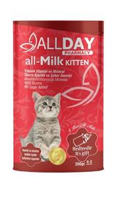 ALLDAY Neo Pet Market Milk Kitten Yavru Kedi Süt Tozu 200 Gr + Biberon Hediyeli