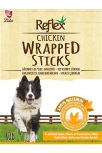 Reflex Dog Tavuklu Ödül Çubuk - Chicken Wrapped Sticks 80 Gr