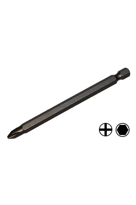 ELKA Pz2-100mm Mıknatıslı Bits Yıldız Matkap Ucu - Tornavida Ucu 1 Adet